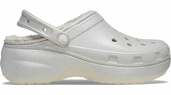 Crocs  Clogs (Shoes) ClsPlatformGlitterLinedClogW  (women) - 210413-040