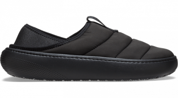 Crocs | Unisex | Classic Puff Moc | Shoes | Black / Black | - 210706-060