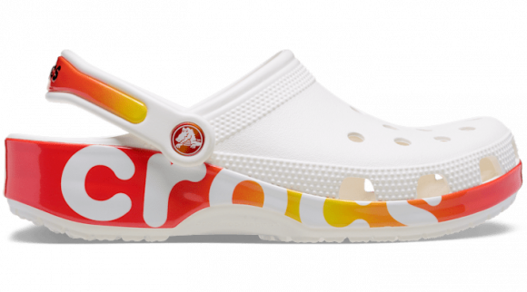 Crocs Classic Reflector Klompen Unisex White - 210732-100