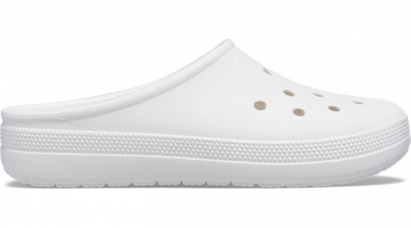 Crocs unisex Classic Low Profile Clogs White - 211139-100