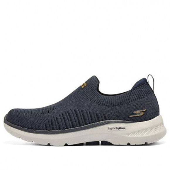 Skechers Go Walk 6 'Navy Orange' - 216205-NVOR