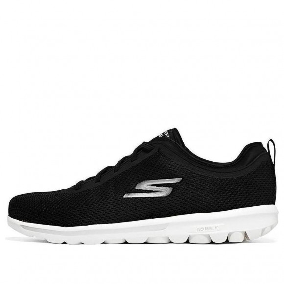 Skechers Go Walk Classic Lace Up 'Black White' - 216457-BKW