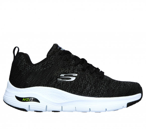 Paradyme Sneaker in Black/White - Skechers Men's Arch Fit