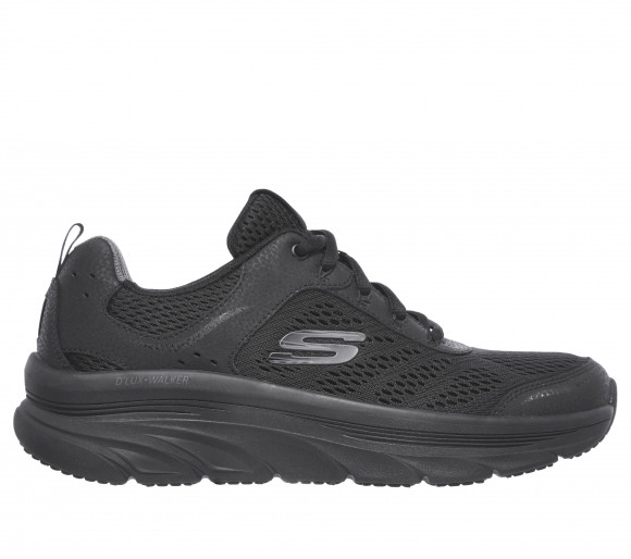 Skechers Men's Relaxed Fit: D'Lux Walker Sneaker in Black