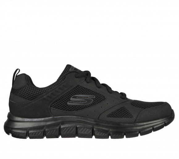Skechers Men's Track - Syntac Sneaker in Black