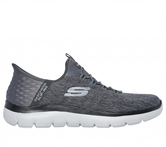 Skechers Men's Slip-ins: Summits - Key Pace Sneaker in Charcoal/Black