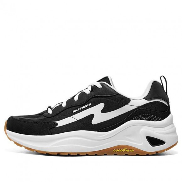 Skechers D'lites Wave 'Black White' - 237561-BKW