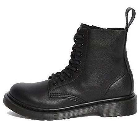 (WMNS) Dr.Martens 1460 Pascal Virginia Leather Boots 'Black' - 24828001