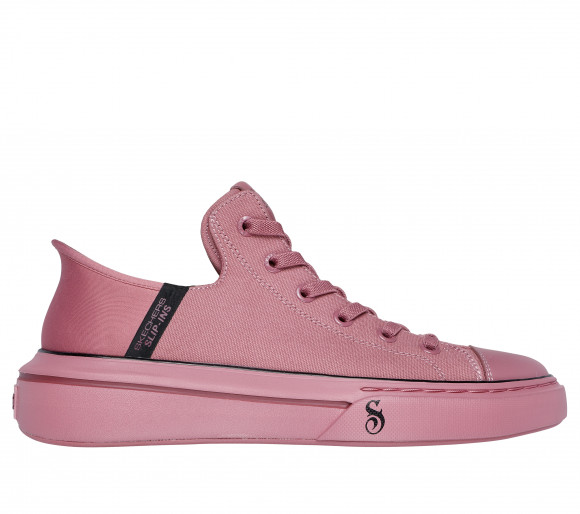 Skechers Slip-ins: Snoop One - Boss Life Canvas Shoes in Rose - 251026