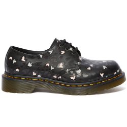 Dr. Martens 3 Eyelet Shoe BLACK HEARTS - 25484001