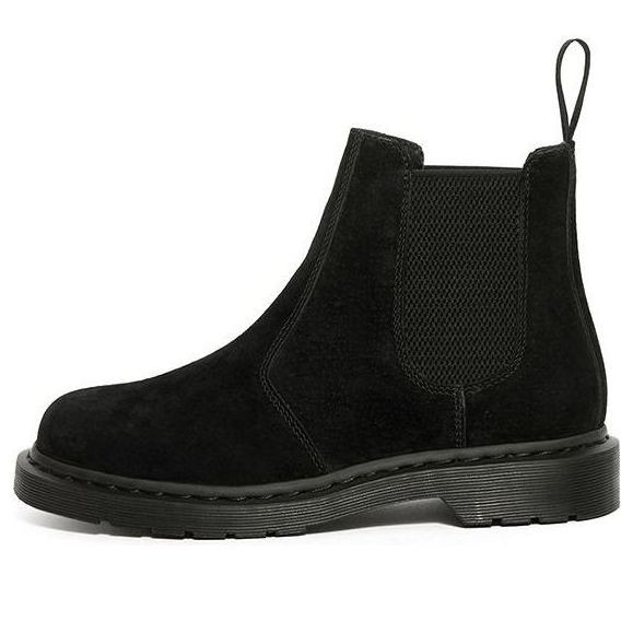 Dr. Martens 2976 Black Suede Chelsea Boots 'Black' - 25697001