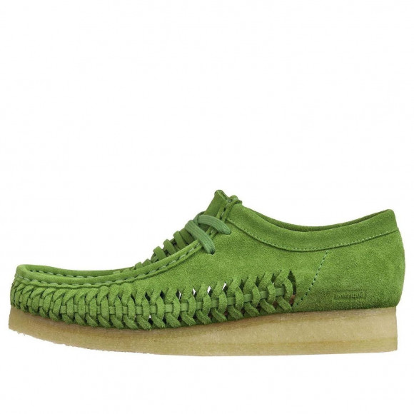 Clarks x Supreme Woven Wallabee 'Green' - 26160848