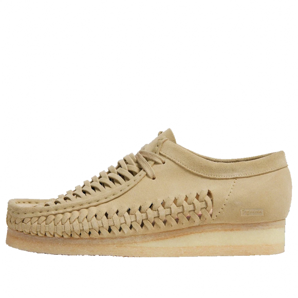 Clarks x Supreme Woven Wallabee 'Tan' - 26160850