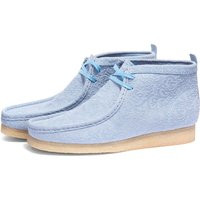 END. x Clarks Originals Oxford Flowers Wallabee Boot in Pale Blue