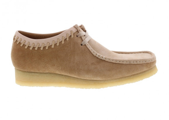 Clarks Originals Derbys Wallabee brun clair - 26165427