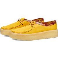 Clarks Originals Women's Wallabee Cup in Yellow Nubuck - 26165817