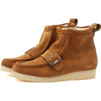 END. x Clarks Originals x Beams Plus Walla Hi Strap in Dark Brown - 26176622