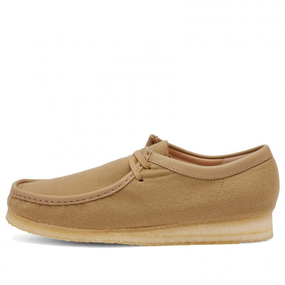 Clarks Originals Men's Wallabee in Camel Wool - 26178212