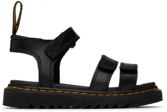 Dr. Martens Kids Black Klaire Big Kids Sandals - 26675001