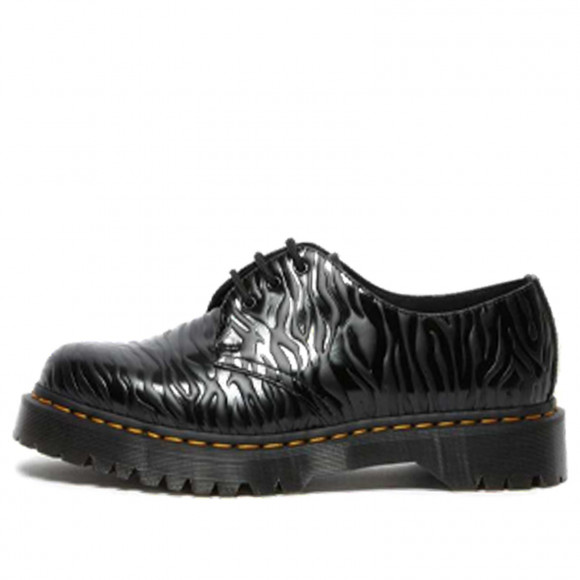 1461 bex zebra emboss leather oxford shoes