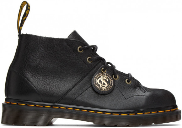 Dr. Martens Black Church Monkey Boots - 26857001