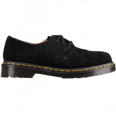 (WMNS) Dr. Martens 1461 Suede Oxford Shoes 'Black' - 27458001