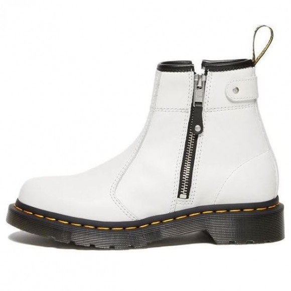 (WMNS) Dr. Martens 2976 Twin Zip Boots 'White' - 27618100