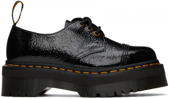 Dr. Martens Black Quad 1461 Platform Derbys - 27716001