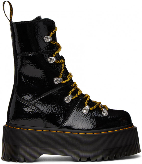 Dr. Martens Black Ghilana Max Platform Boots - 27788001