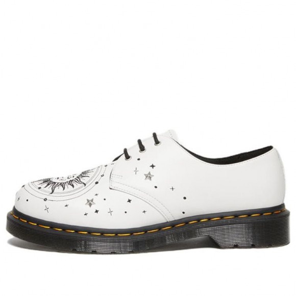 Dr. Martens 1461 Cosmic Embroidered Leather Oxford Shoes 'White' - 27851100