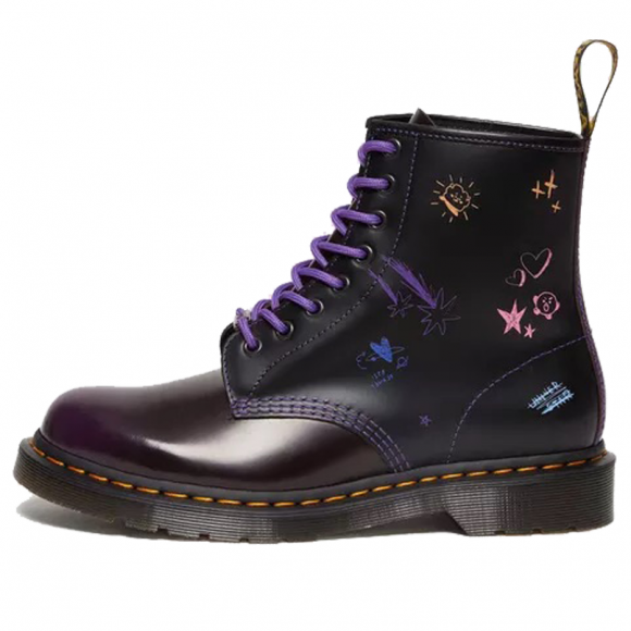 Dr. martens AB060710 x BT21 1460 Leather Boots 'Purple' - 30069511