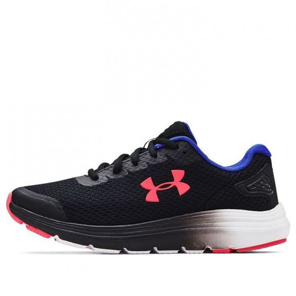 (WMNS) Under Armour Surge 2 'Black bright pink' - 3022605-005