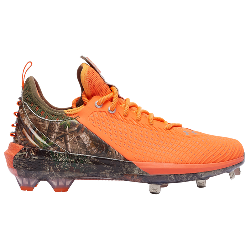 Orange and white under hotsell armour cleats