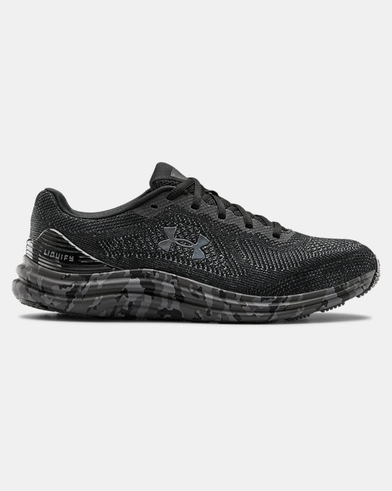 men's ua liquify print running shoes