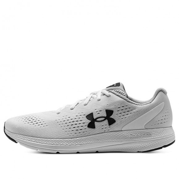 (WMNS) Under Armour Charged 'White Black' - 3024141-104