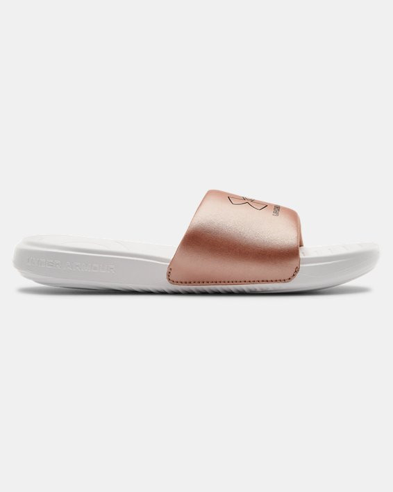 women's ua ansa le slides