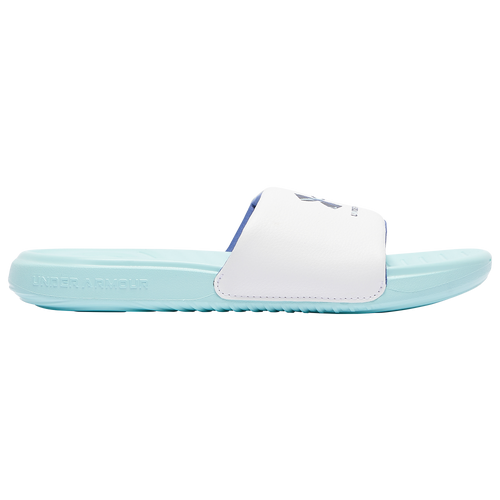 Under Armour Ansa SL - Women's Slides - Breeze / White / Breeze - 3024426-300