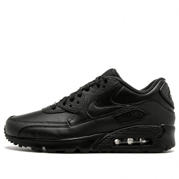 Nike Air Max Leather Black Marathon Shoes/Sneakers