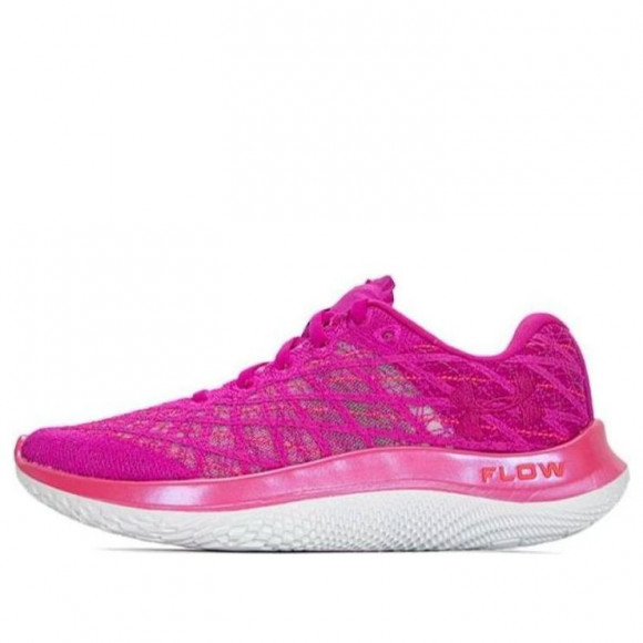 (WMNS) Under Armour FLOW Velociti Wind Running Shoes 'Pink' - 3025222-500