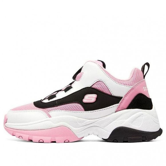 (GS) Skechers Kozmiks 'White Pink Black' - 302528L-PKBK