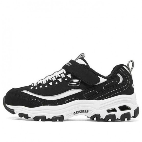 (GS) Skechers Dlites Running Shoes 'Black White' - 302539L-BKW