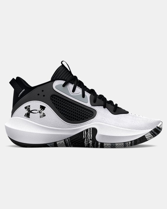 Grade School UA Lockdown 6 Basketball Shoes