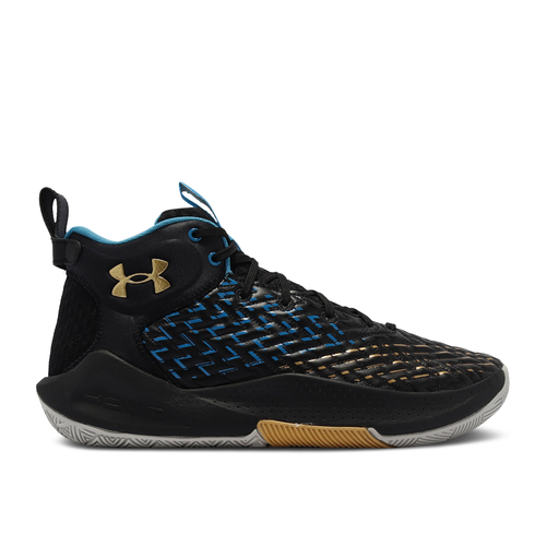 Under Armour HOVR Havoc 4 Clone 'Black Gold Blue' - 3025994-002