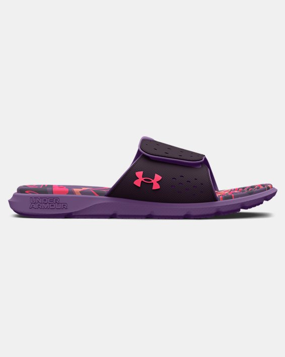 Women's UA Ignite 7 Graphic Footbed Slides - 3026029-500