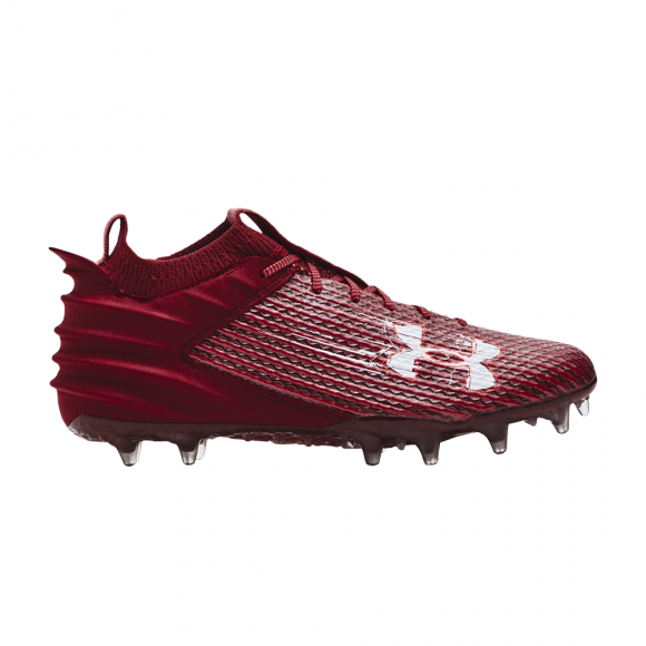 Under Armour Blur Smoke Red Football Cleat-3026330