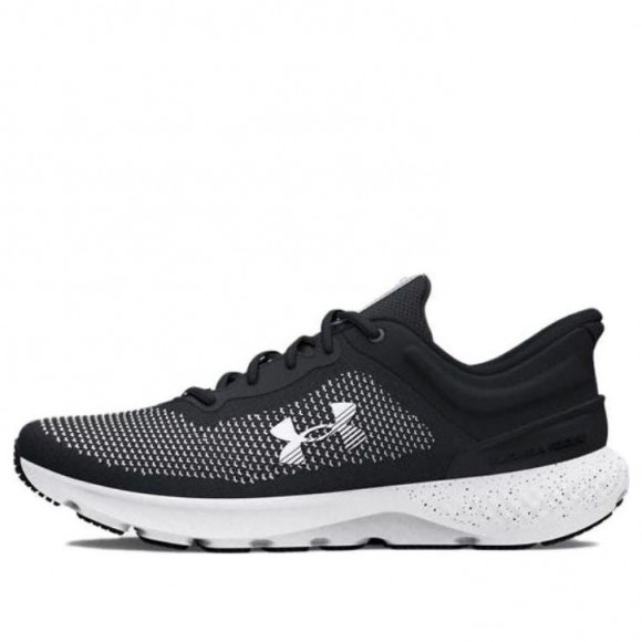 Under Armour Charged Escape 4 Knit Shoes 'Black White' - 3026521-001