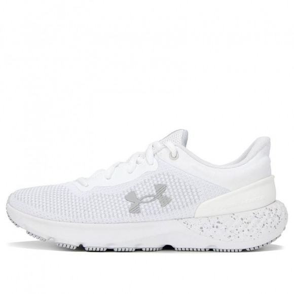 (WMNS) Under Armour Charged Escape 4 Knit 'White Mod Gray' - 3026526-102