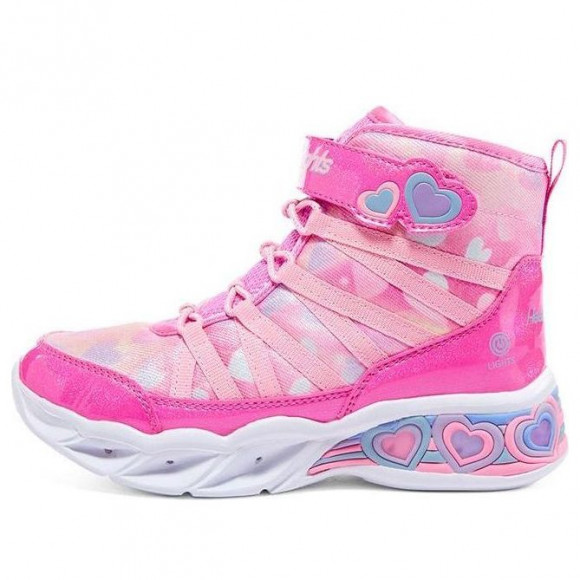 (GS) Skechers Sweetheart Lights 'Pink' - 302667L-PKMT