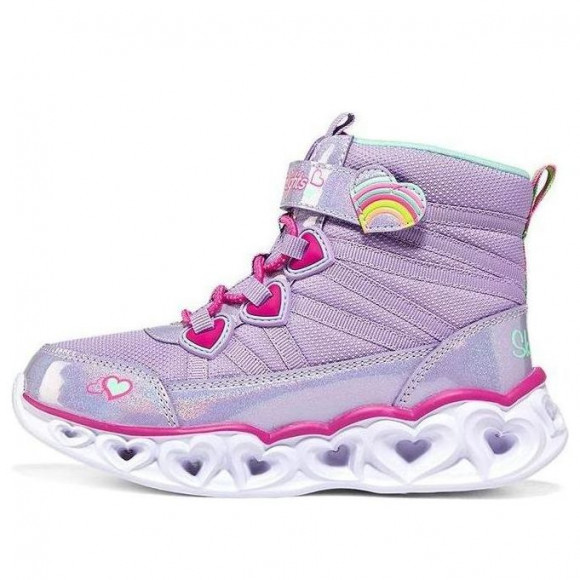 (GS) Skechers Sweetheart Lights 'Purple Pink' - 302668L-LVMT