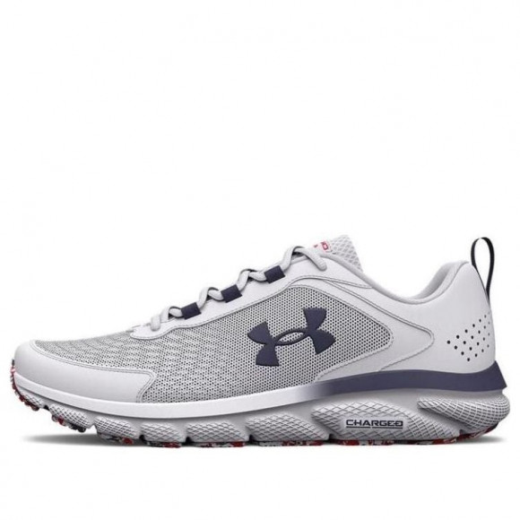 Under Armour Charged Assert 9 Running Shoes 'White Blue' - 3026743-100